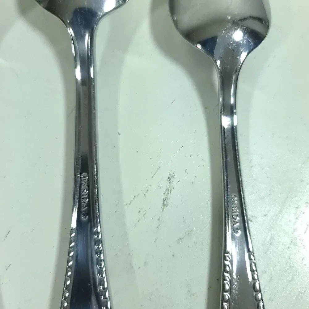 Oneida Pebblebrook Silverware Single Set Of Five Pices